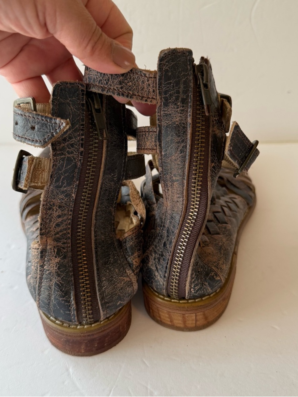 Bed Stu Rio Grande Flat Sandals/Boots Size 8 - Picture 10 of 16